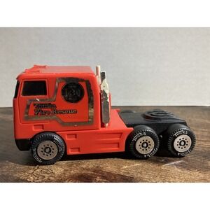 Tonka Fire Dept #131 Red Semi Tractor  Cab Over Truck 4.75" Vintage